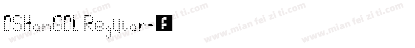 DSHanGDL Regular字体转换